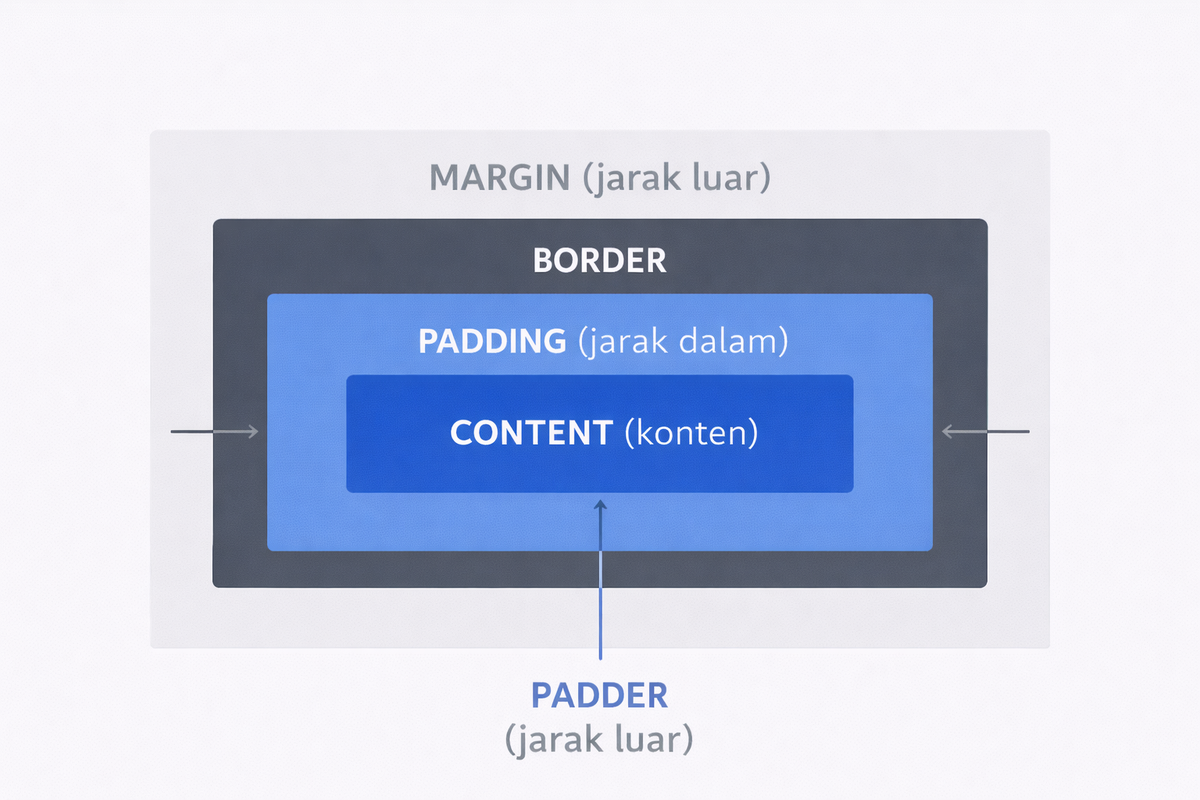 Diagram CSS Box Model